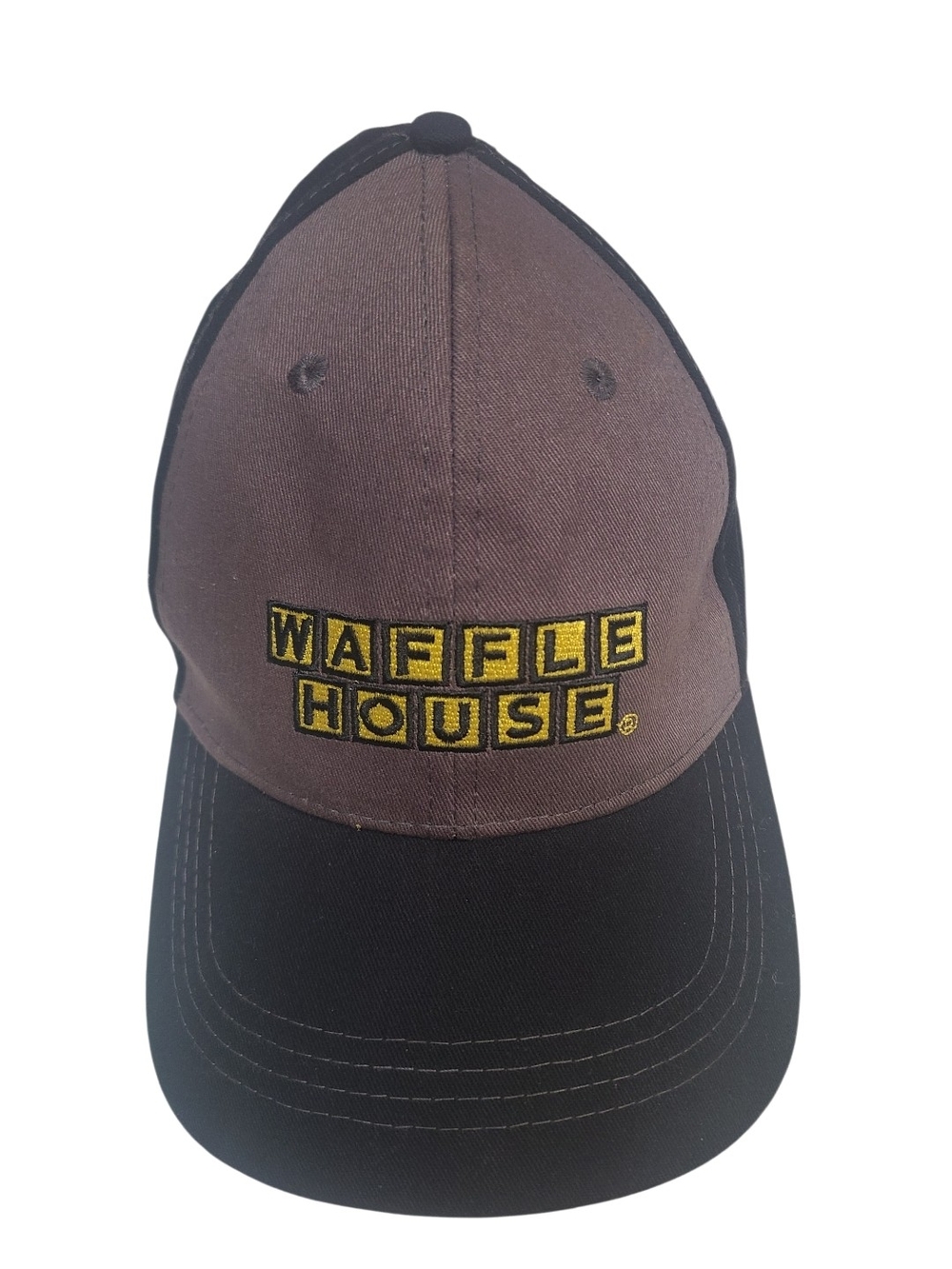 Waffle House Employee Uniform Hat Cap 100% Cotton Embroidered Logo Adjustable